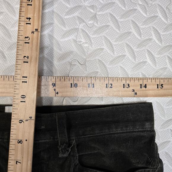 Flint And Tinder Corduroy Pants Mens 28 Oilve Green Slim Fit Huckberry Ankle - Picture 10 of 11